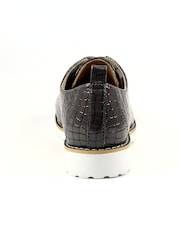 Lunar Croft Croc Lace Up Shoes - Image 6 of 9