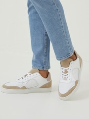 FatFace Natural Keira Skater Trainers - Image 4 of 4