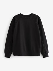 Black Ladder Trim Crew Neck Sweatshirt - Image 5 of 6