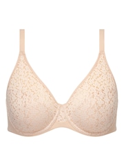 Beige dorado - Sujetador con aros y diseño floral de tacto suave Norah de Chantelle - Imagen 5 de 5