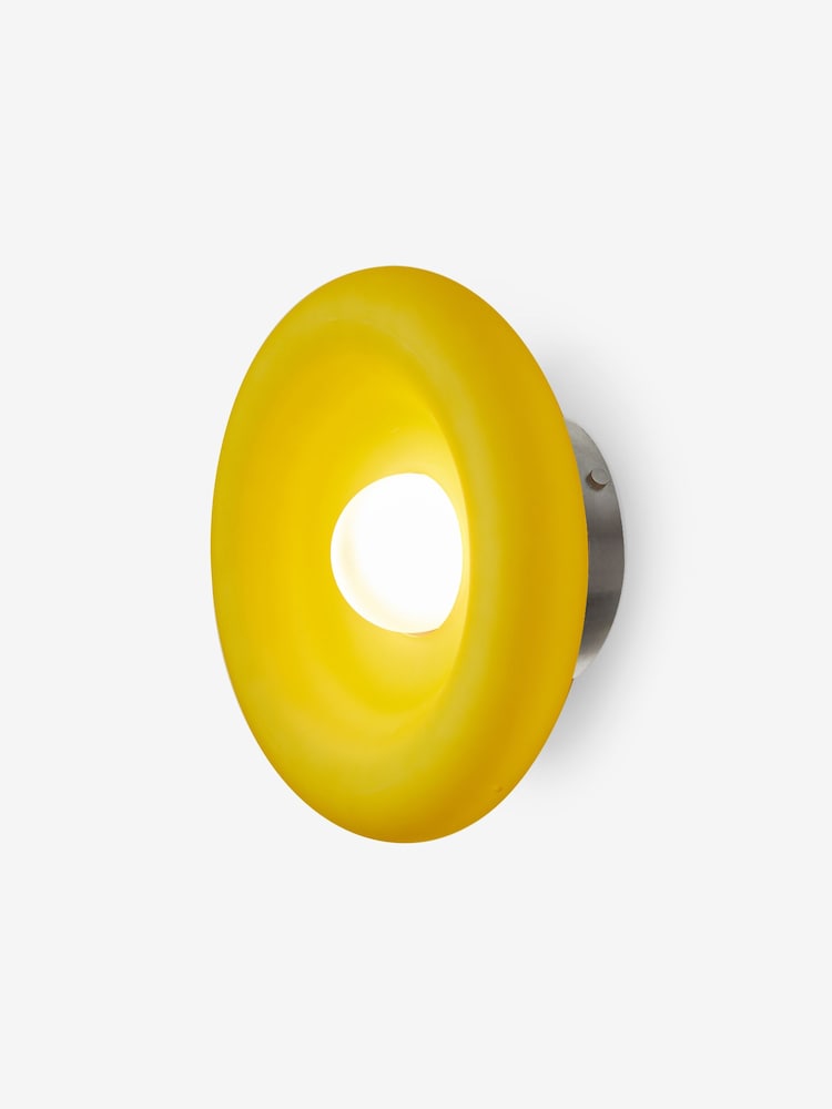 MADE.COM Yellow Uriel Wall Light - Image 2 of 3