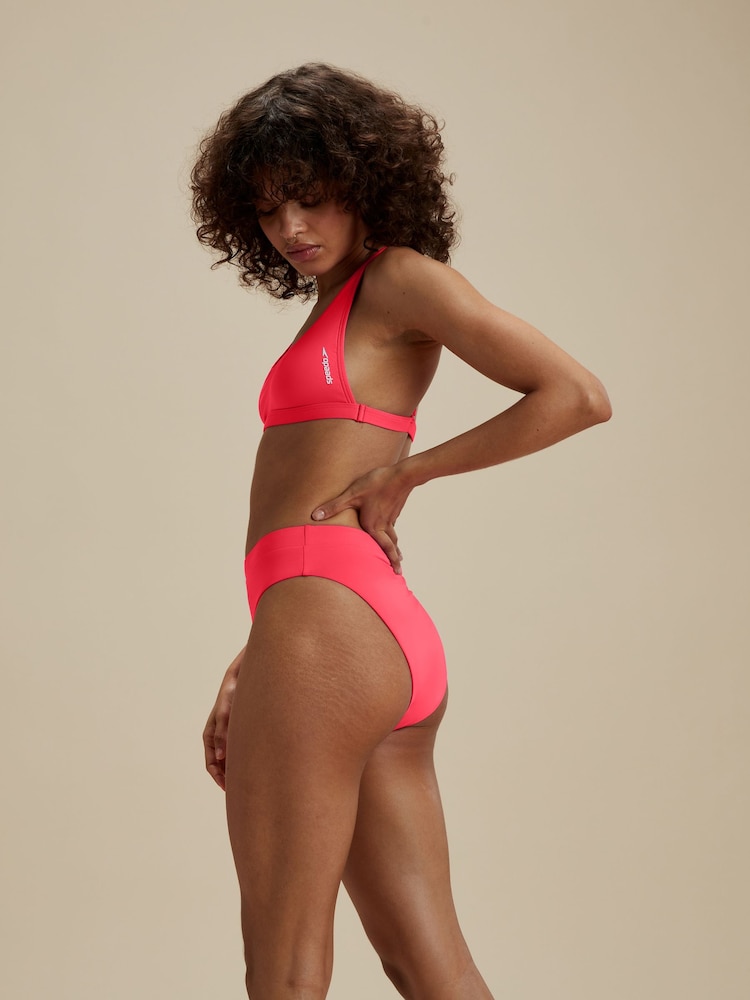 Speedo FLU3NTE Pink High Waist Bikini Bottom - Image 2 of 6