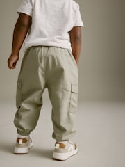 Sage Green Toggle Cargo Trousers (3mths-7yrs) - Image 4 of 7