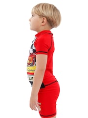 Character Orange Disney Cars Swim Set - Image 7 of 7