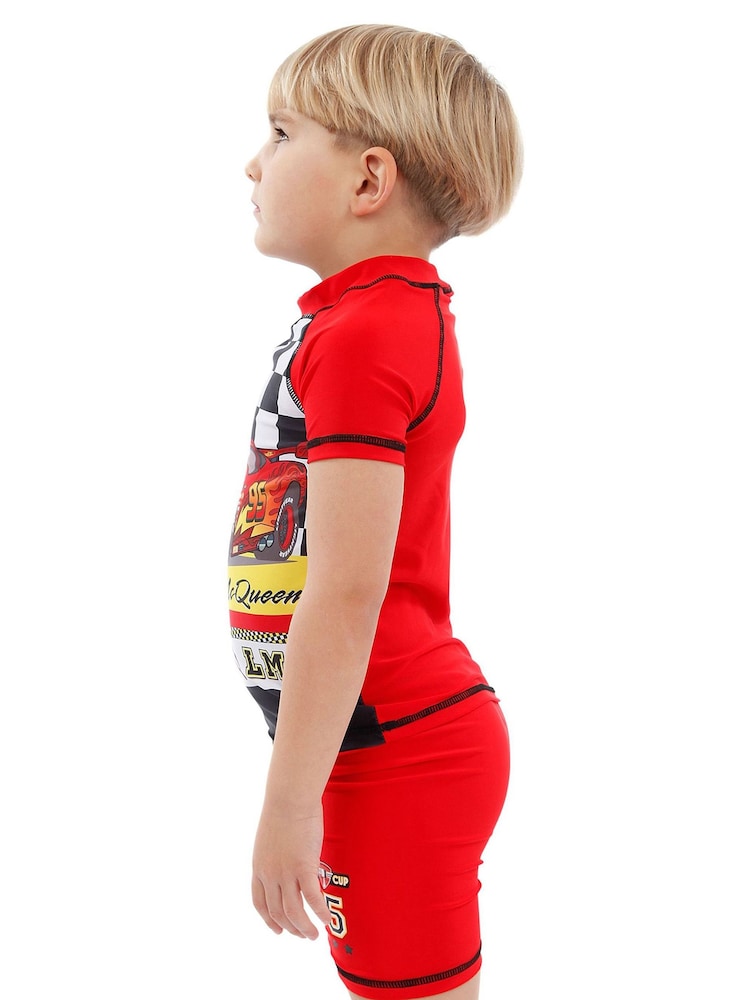 Character Orange Disney Cars Swim Set - Image 7 of 7