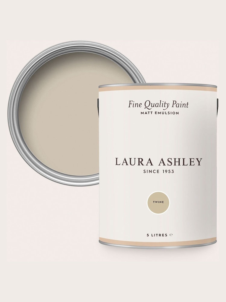 Laura Ashley Natural Twine Matt Emulsion 5LT Paint - Image 4 of 4