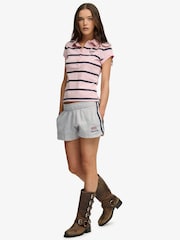 Grau - Superdry Athletic Essentials Waffle Retro Shorts - Bild 5 von 8