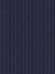 Blue Stripe Signature Empire Mills 100% Wool Stripe Suit: Waistcoat - Image 3 of 6