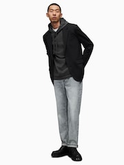 AllSaints Black Dark Helm Blazer - Image 2 of 10
