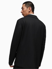 AllSaints Black Dark Helm Blazer - Image 4 of 10