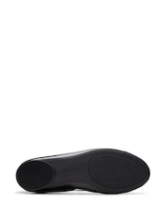 Clarks Black Standard Fit (D) Patent Leather Loreleigh Ballerina Shoes - Image 7 of 8
