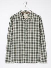 FatFace Green Chesil Grid Check Shirt - Image 5 of 5