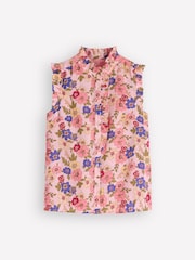 Boden Pink Isabel Sleeveless Linen Top - Image 6 of 6