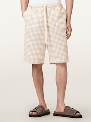 AllSaints Yellow Rockland Shorts - Image 1 of 8