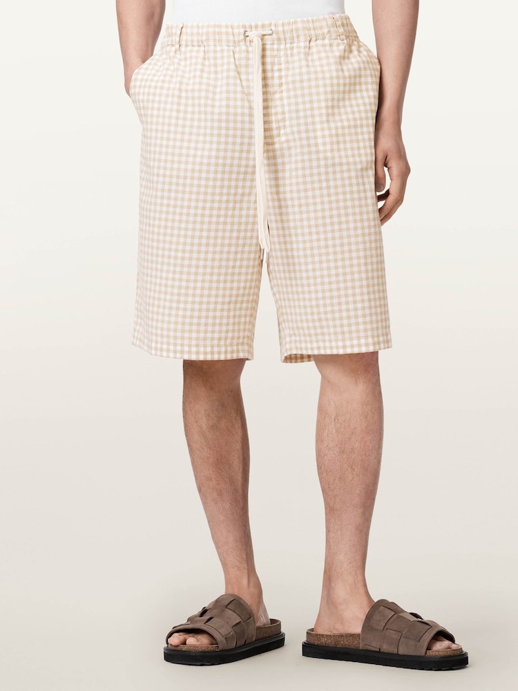 AllSaints Yellow Rockland Shorts - Image 1 of 8 AllSaints Yellow Rockland Shorts - Image 1 of 8