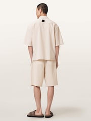 AllSaints Yellow Rockland Shorts - Image 7 of 8