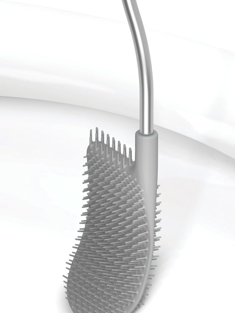 Joseph® Joseph Silver (Metal) Flex Steel Toilet Brush - Image 3 of 3