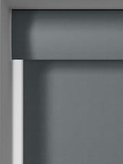 Charcoal Grey Plain Made to Measure Blackout Roller Blind - Image 4 of 6