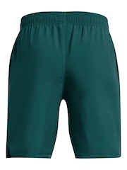 Under Armour Green Chrome Woven Wordmark Shorts - Image 2 of 2