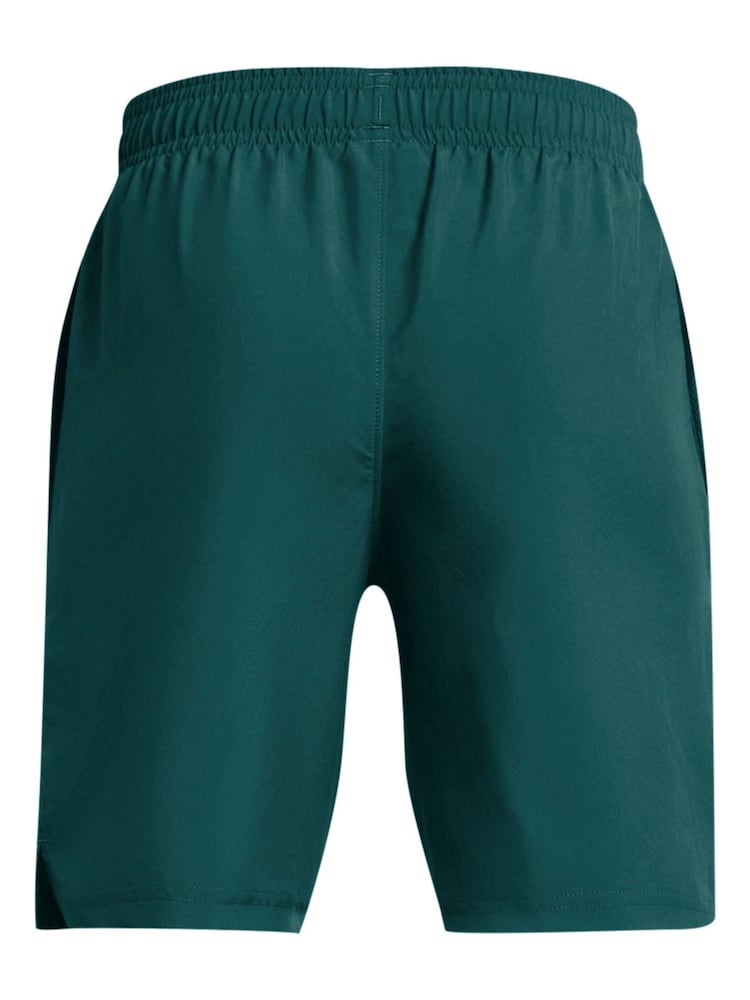 Under Armour Green Chrome Woven Wordmark Shorts - Image 2 of 2 Under Armour Green Chrome Woven Wordmark Shorts - Image 2 of 2