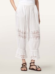 AllSaints White Solene Trousers - Image 1 of 7