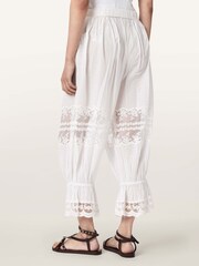AllSaints White Solene Trousers - Image 4 of 7