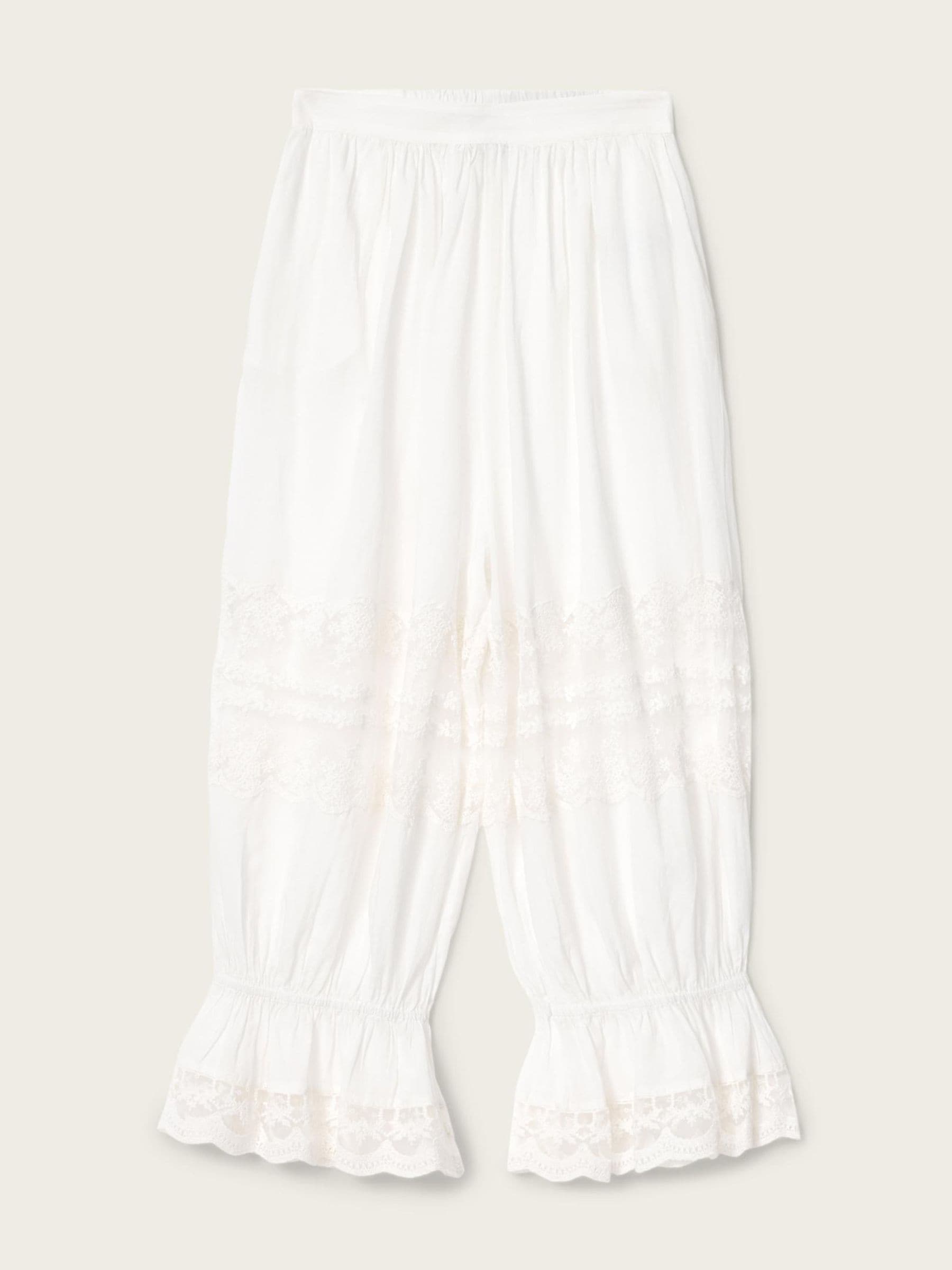 Buy AllSaints White Solene Trousers from Next USA