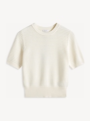 Hobbs White Leah Jumper - Image 3 of 4