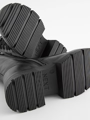 Schwarz - Schwere Schnürstiefel - Bild 5 von 5