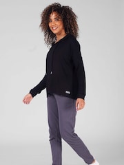 Pineapple Black Dip Hem Hoodie - Image 3 of 4