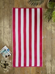 Deyongs Fuschia Pink Cabana Bay Beach Towel - Image 1 of 2