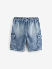 Blue Denim Cargo Shorts (3-16yrs) - Image 7 of 8