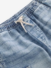 Blue Denim Cargo Shorts (3-16yrs) - Image 8 of 8