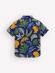 Cămașă din in și bumbac Boden - Imaginea 2 din 3