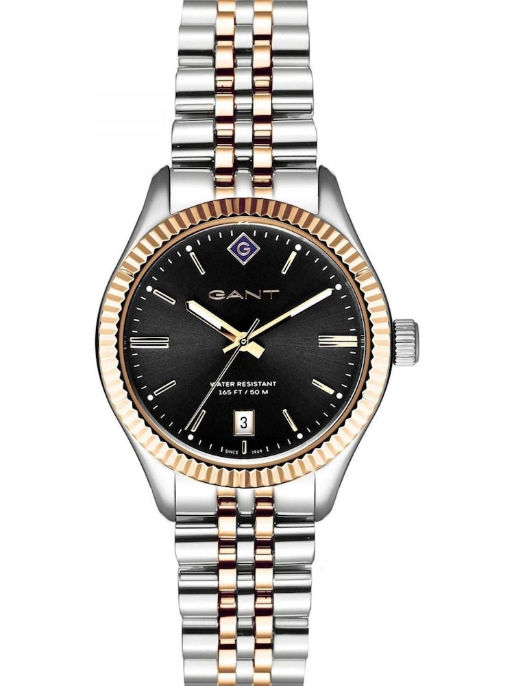 GANT Gold Tone Sussex Two-Tone Stainless Steel Quartz Watch - Image 1 of 6