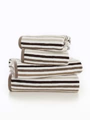 Deyongs Natural Bliss 100% Cotton Linear Stripe Towel - Image 3 of 3