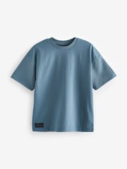 Blue/Tan Brown Oversized T-Shirts 3 Pack (3-16yrs) - Image 5 of 6
