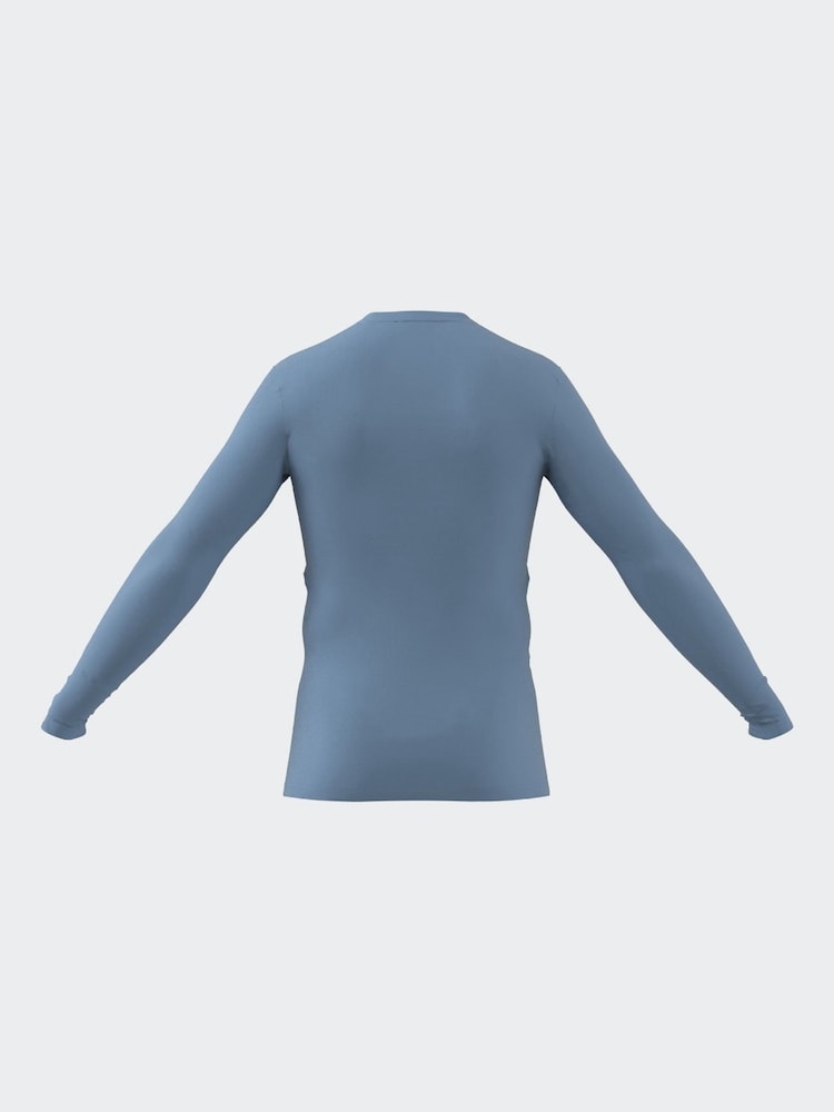modra - adidas z dolgimi rokavi Teamwear Base Layer - Slika 2 iz 8 modra - adidas z dolgimi rokavi Teamwear Base Layer - Slika 2 iz 8