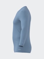 Синий - Базовый топ с длинными рукавами adidas Teamwear - Изображение 8 из 8