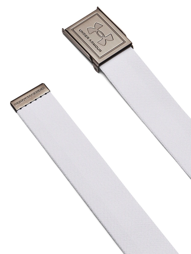 Under Armour White/Silver Stretch Webb Belt - Image 2 of 3