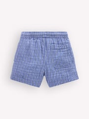 Boden Blue Double Cloth Shorts - Image 2 of 3