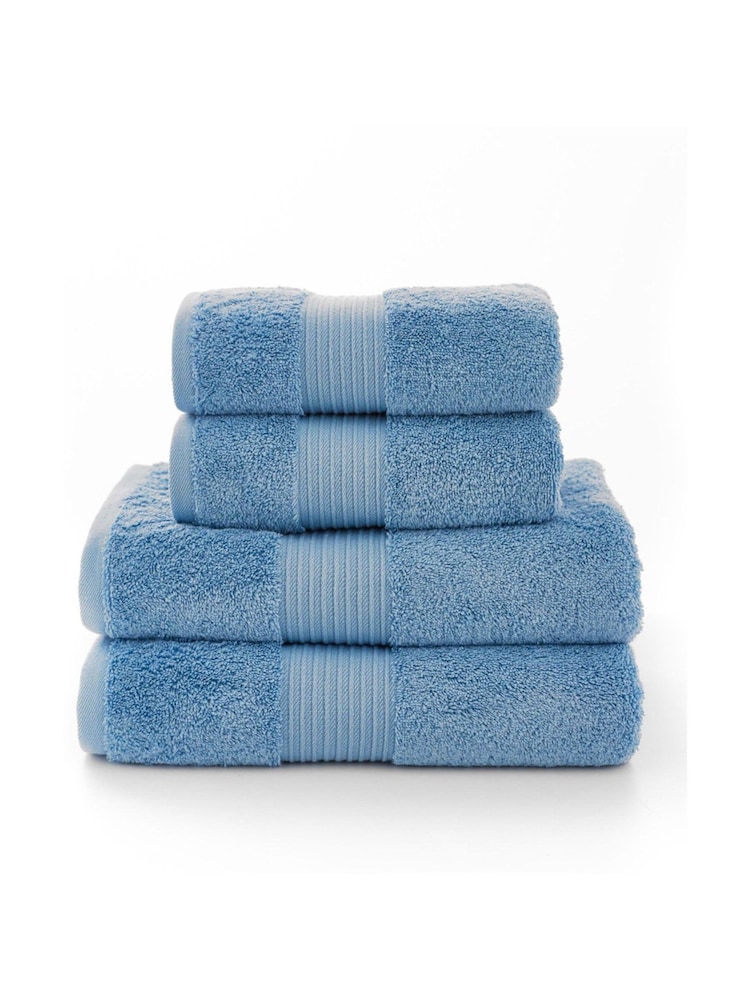 Deyongs Cobalt Bliss Supersoft 100% Cotton Towel - Image 2 of 2 Deyongs Cobalt Bliss Supersoft 100% Cotton Towel - Image 2 of 2