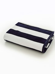 Deyongs Navy Cabana Bay Beach Towel - Image 2 of 2