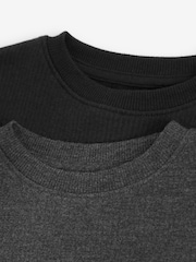 Noir/Gris - Hauts thermiques à manches longues Lot de 2 (2-16 ans) - Image 5 de 5