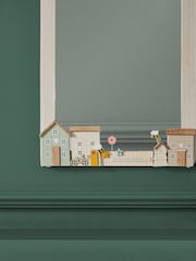 Light Natural Houses Wall Mirror - Image 2 of 5