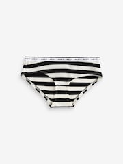 Белый/черный с принтом - Logo Knickers 4 Pack - Изображение 9 из 9