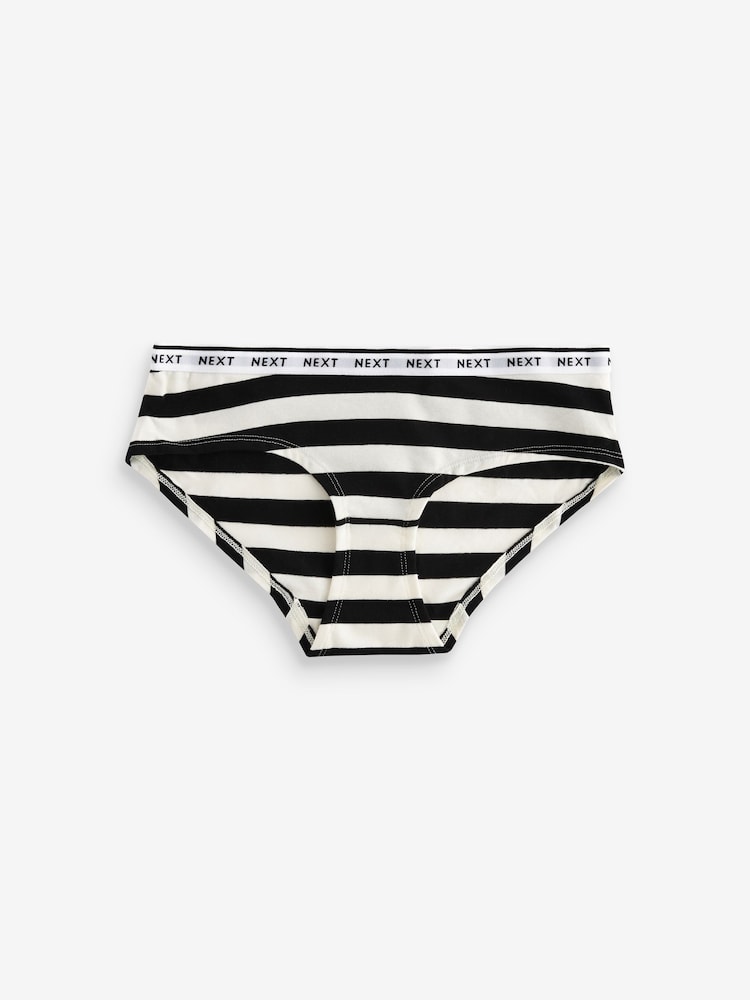 Белый/черный с принтом - Logo Knickers 4 Pack - Изображение 9 из 9