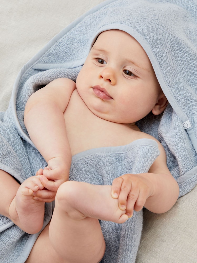 MORI Organic Cotton Super Soft Baby Hooded Towel - Image 1 of 5