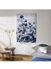 Art For The Home Blue Blue Watercolour Canvas - Image 1 of 2