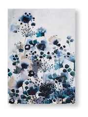 Art For The Home Blue Blue Watercolour Canvas - Image 2 of 2